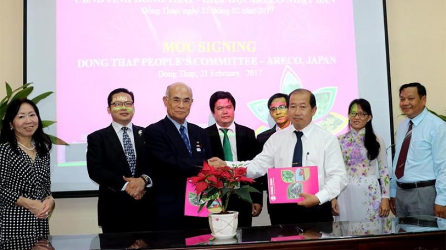 ARECO Japan, Dong Thap cooperate in agriculture, healthcare and education