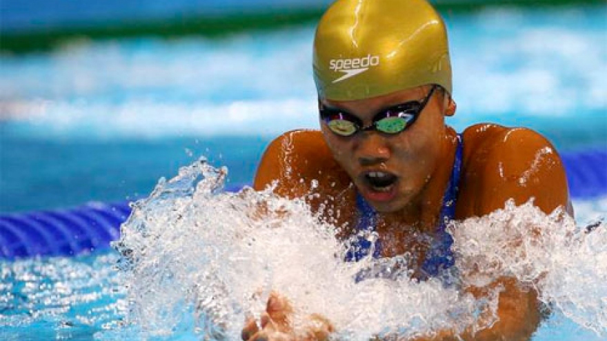 Anh Vien enters the final of 200m freestyle at Asian champ