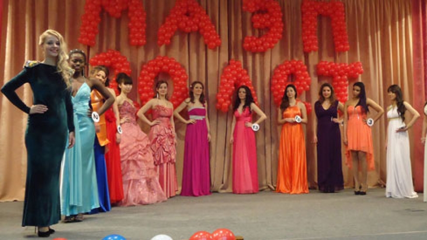 Vietnam competes in Miss World Student Moscow