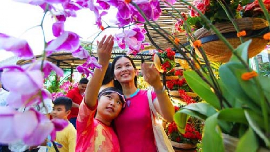 In pictures: Nguyen Hue Flower Plaza 