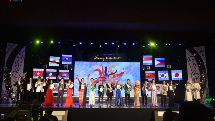 Impressive final night of ASEAN + 3 Song Contest