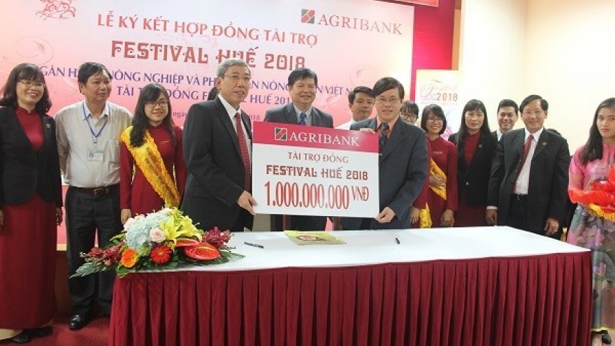 Agribank funds VND1 billion for Hue Festival 2018