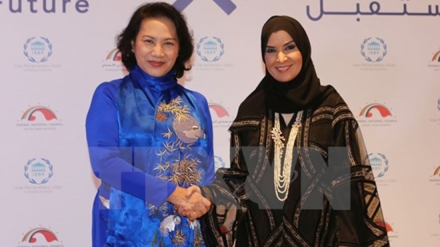 Vietnamese NA Chairwoman urges for closer legislative ties with UEA