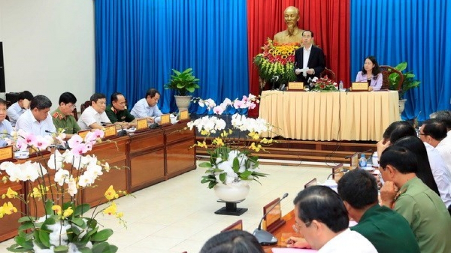 President asks An Giang to promote sustainable economic development