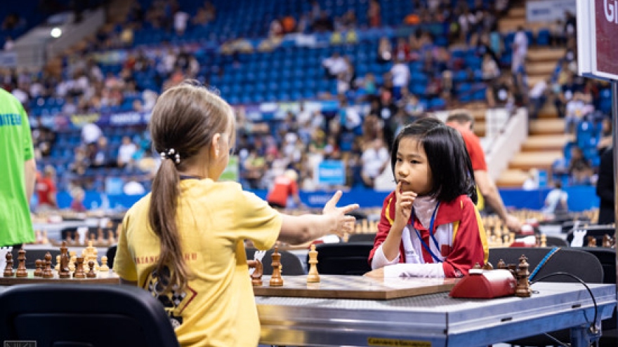 Tong Thai Hoang An wins silver in world blitz chess event