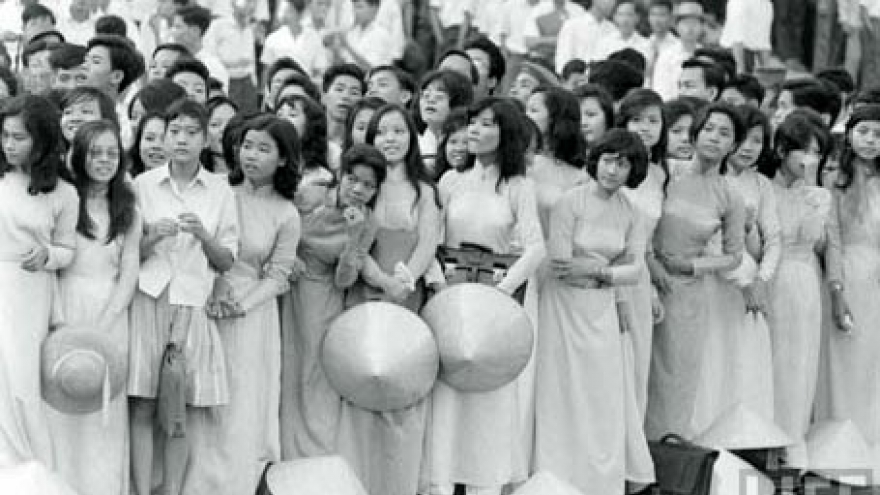 Ao Dai of days gone by 