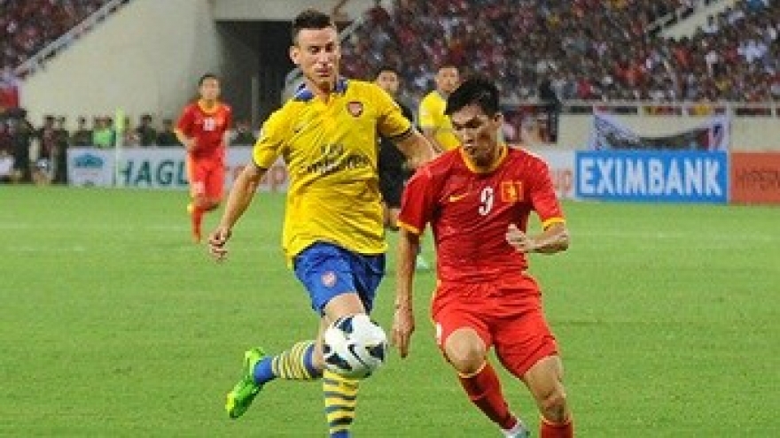 Arsenal outclasses Vietnam in friendly match