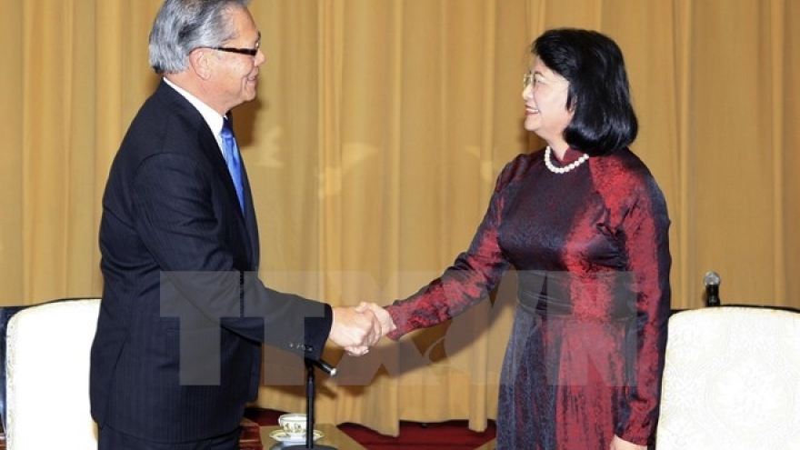 Vice President receives South Australia Governor, Premier