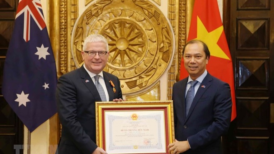 Australian Ambassador honoured with Friendship Order