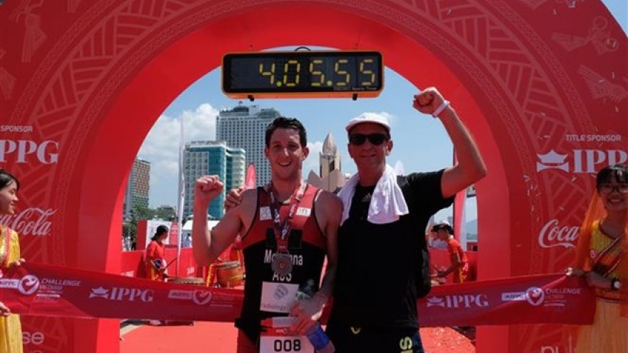 Australian triathlete triumphs at IPPGroup Challenge Vietnam