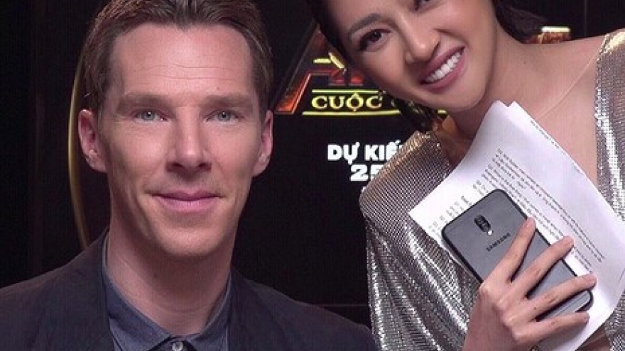 Bao Anh shines at Avengers red carpet event in Singapore