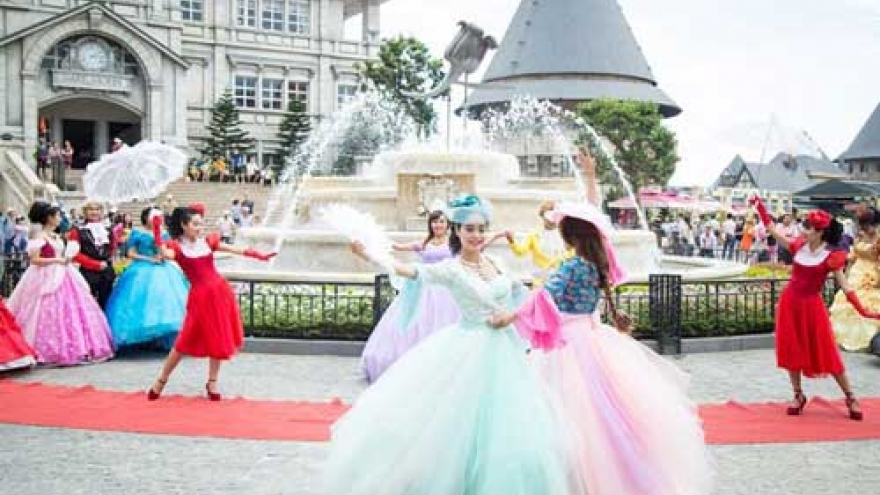 Ba Na Hills splendid with European festival