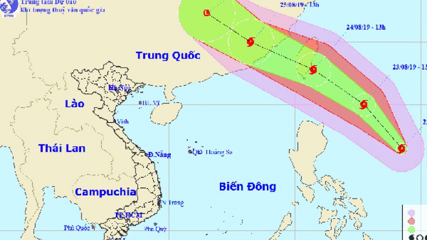 Formation of Typhoon Bailu close to East Sea causes heavy rain across north 