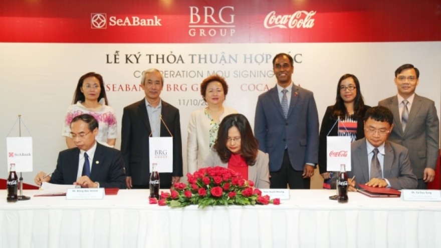 BRG, SeABank, Coca-Cola sign MoU