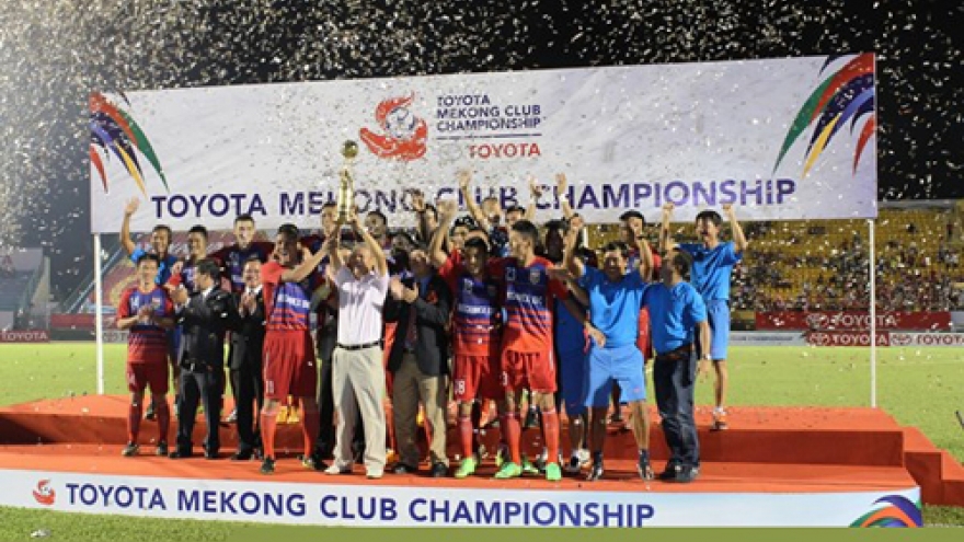 Binh Duong win Mekong Champs