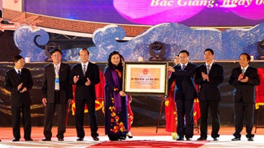 Bac Giang honoured with official titles 