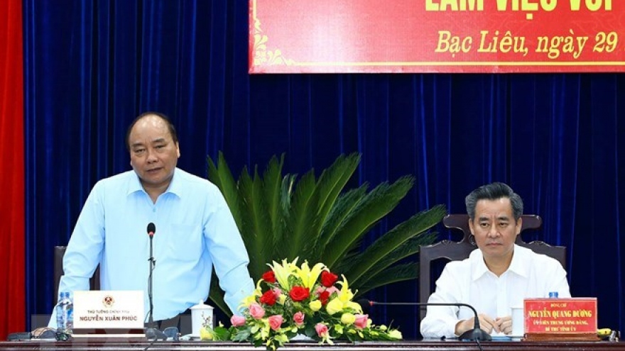 PM urges Bac Lieu to focus on high-tech shrimp farming