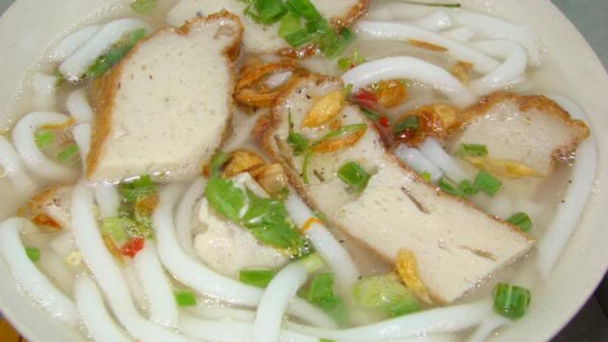 Fish cake noodles a Phan Rang speciality
