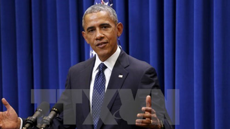 US President calls for end to militaristic claims in East Sea