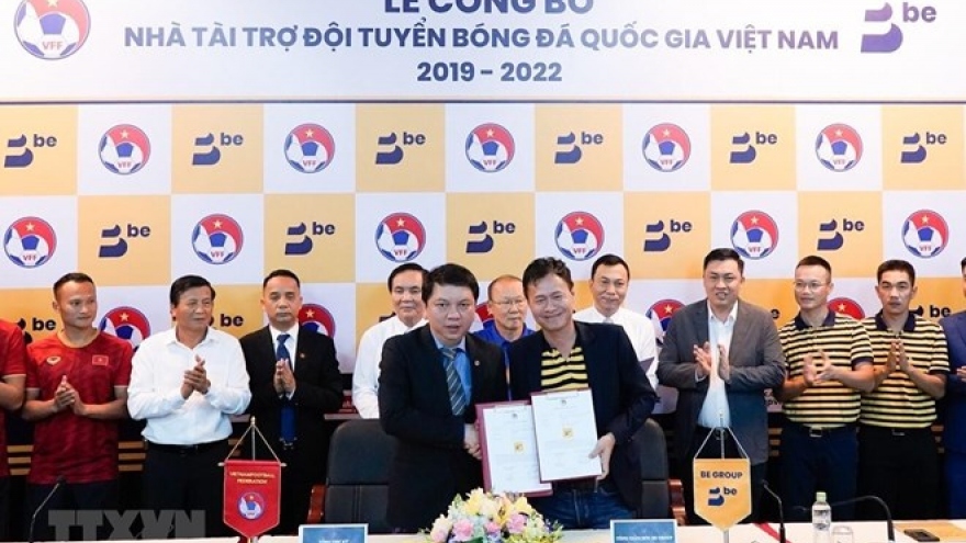 Be Group to sponsor Vietnamese football teams for next three years