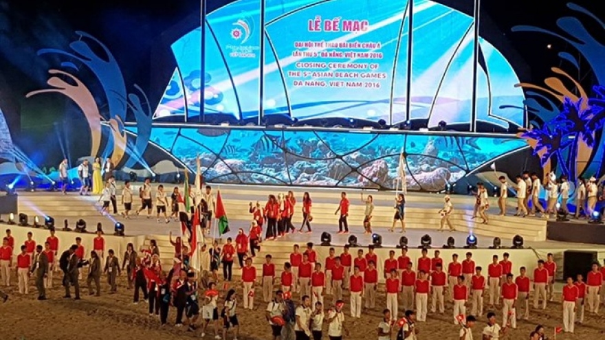 Asian Beach Games closes