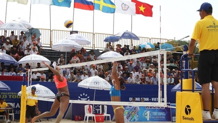 Beach volleyball tour to hit Quang Ninh province