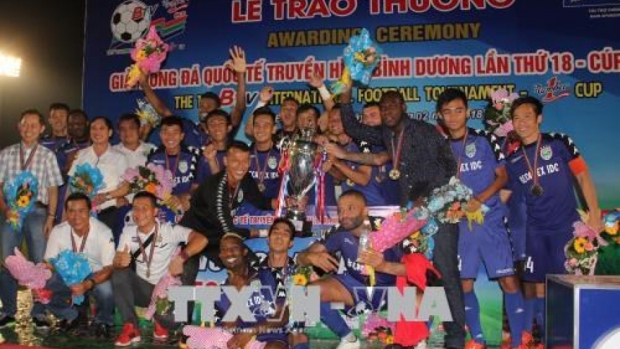 Becamex Binh Duong wins BTV Cup 2018