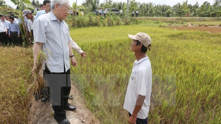 
        Party chief asks for long term response plan against saltwater creep
                              
