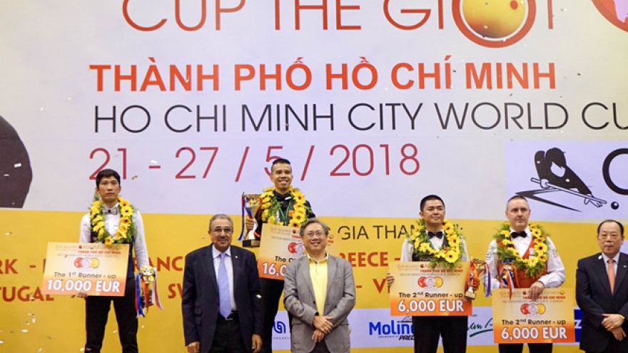 HCM City set to host three-Cushion Carom Billiards World Cup