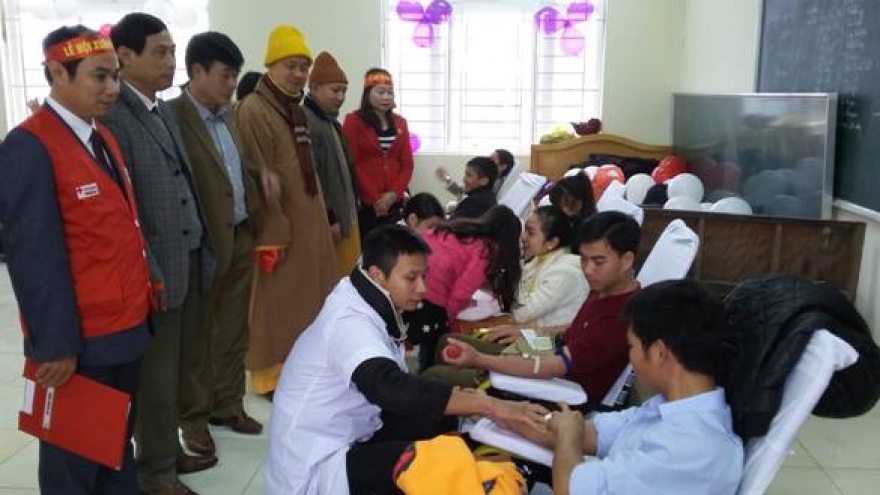 
         Blood donation festival launched in Hanoi 
                              