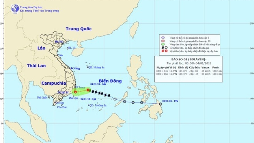 Storm Bolaven weakens before landing in Vietnam