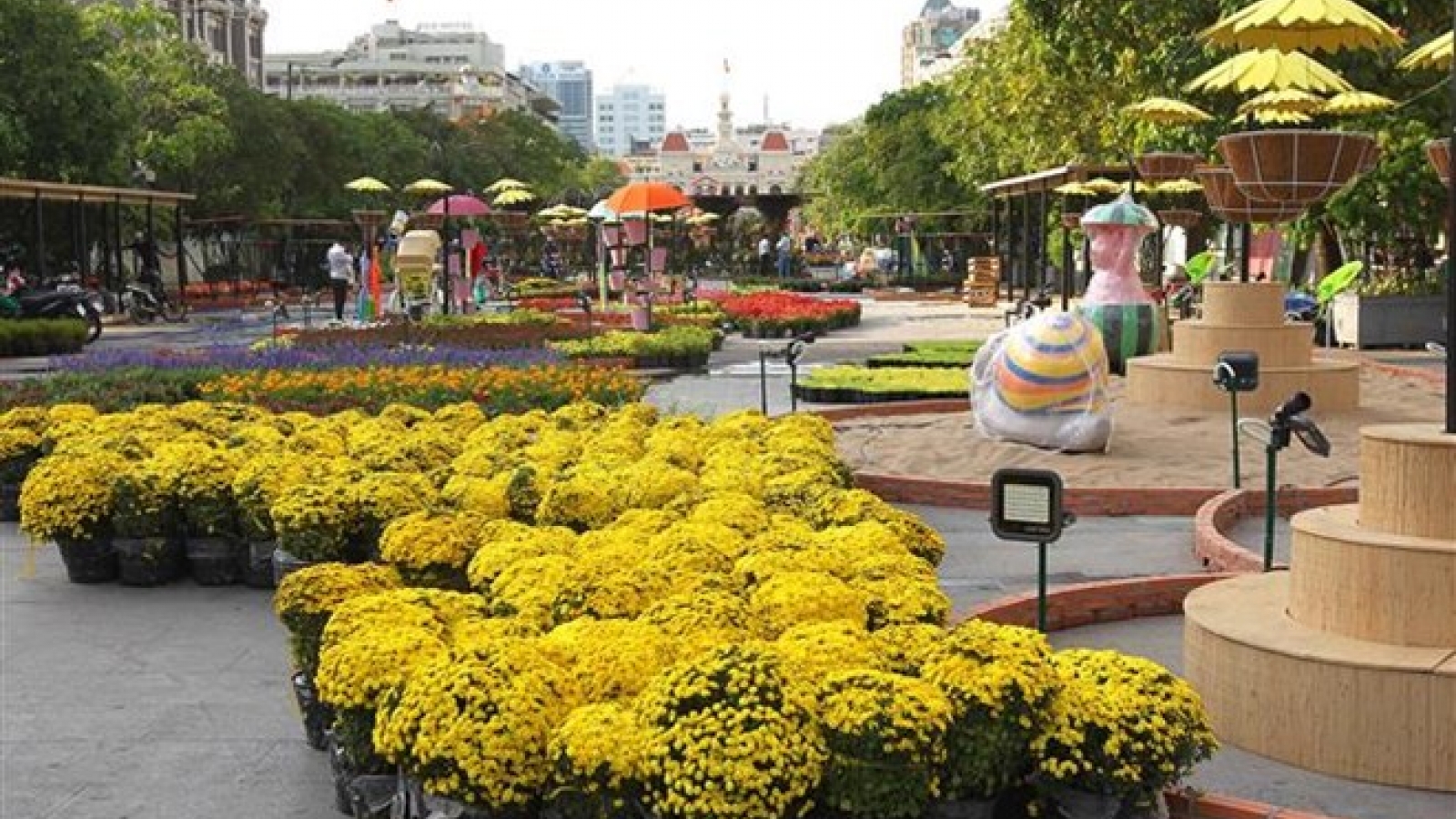 Book street festival, flower street open in HCM City