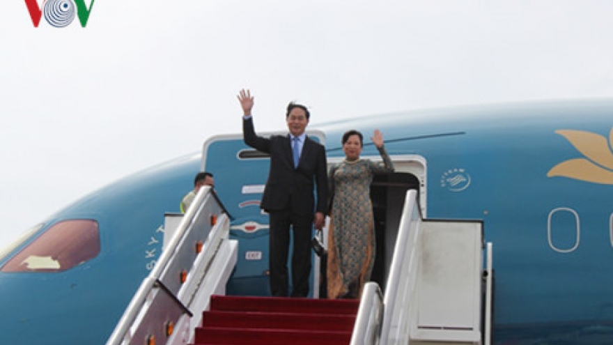 President Quang arrives in Brunei for State-level visit