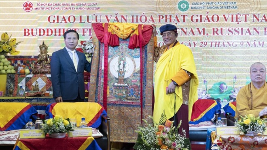 Buddhist cultural exchange of Vietnam, Russia, India held in Moscow
