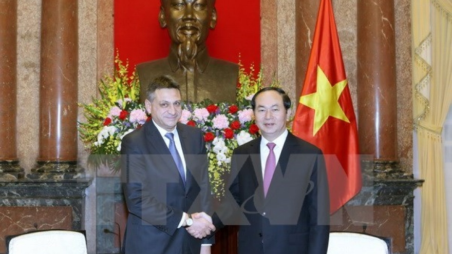 President hails security cooperation as pillar in VN-Bulgaria ties