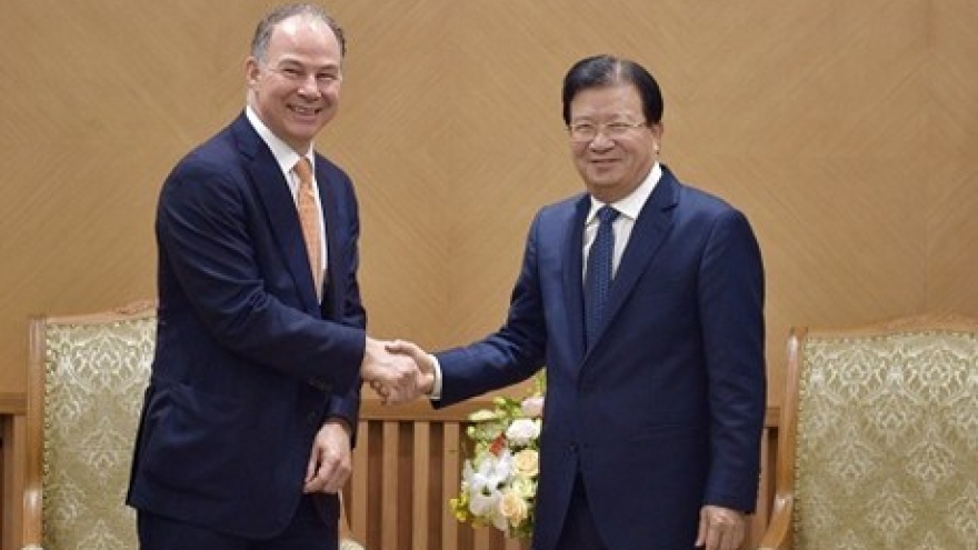 Deputy PM hosts CEO of US energy company