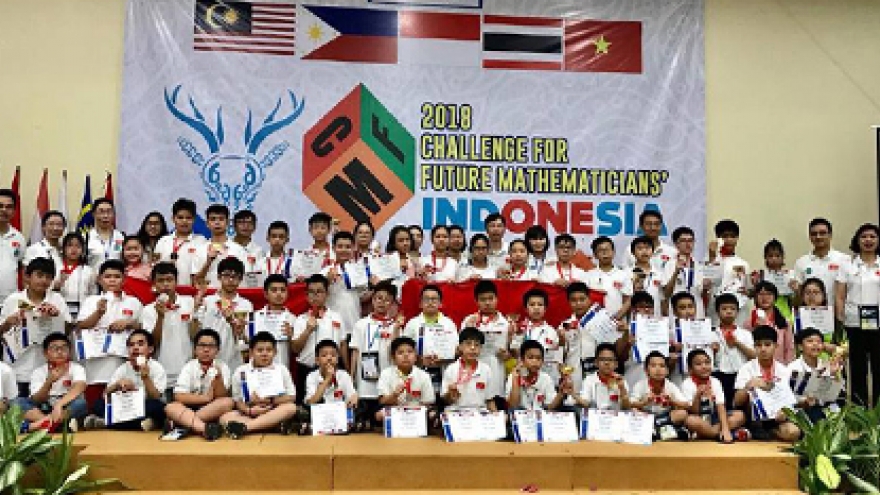 Vietnam wins 7 gold medals at “Challenge for Future Mathematicians” contest