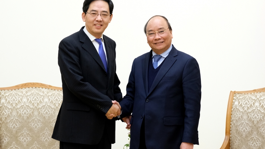 Government leader hosts outgoing Chinese Ambassador