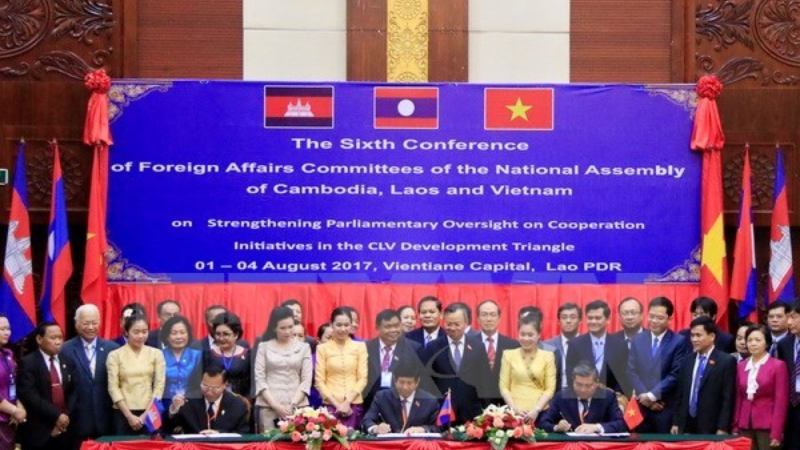 Cambodia-Laos-Vietnam NA committees strengthen cooperation