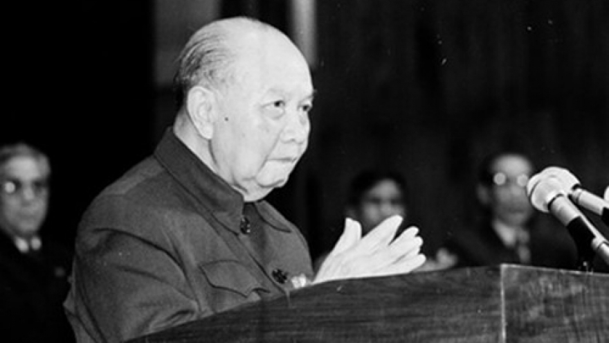 Party General Secretary Truong Chinh laid foundation for renewal
