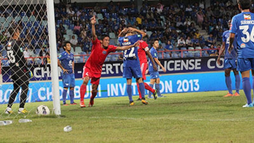 Binh Duong lose opening match at Thailand football cup 