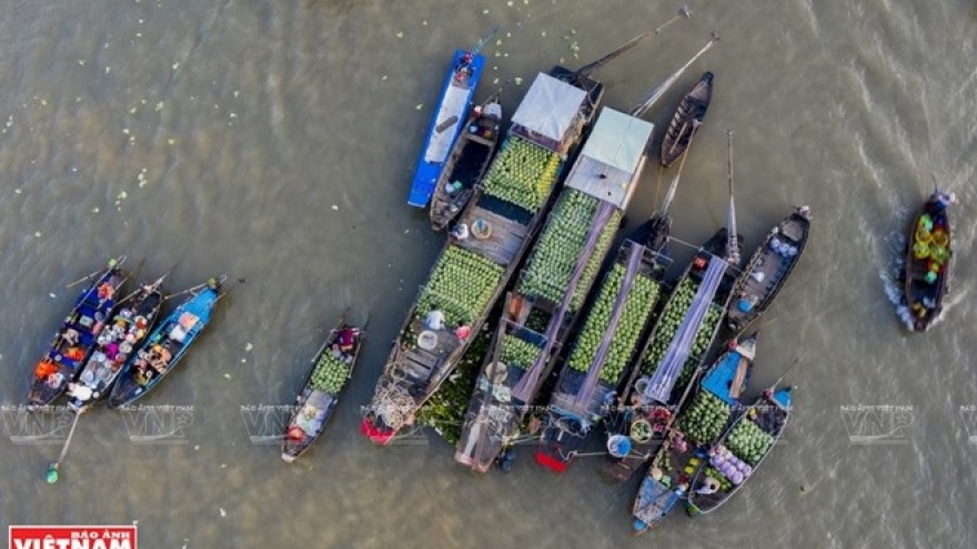 Cai Rang floating market in Mekong Delta hosts cultural festival
