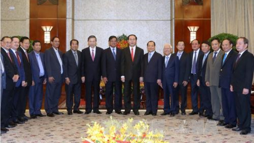 
        State President welcomes Cambodia Deputy PM to Vietnam
                              