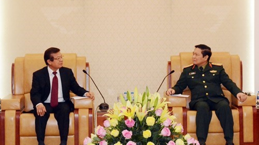 Defence Minister welcomes Cambodia’s interior ministry official