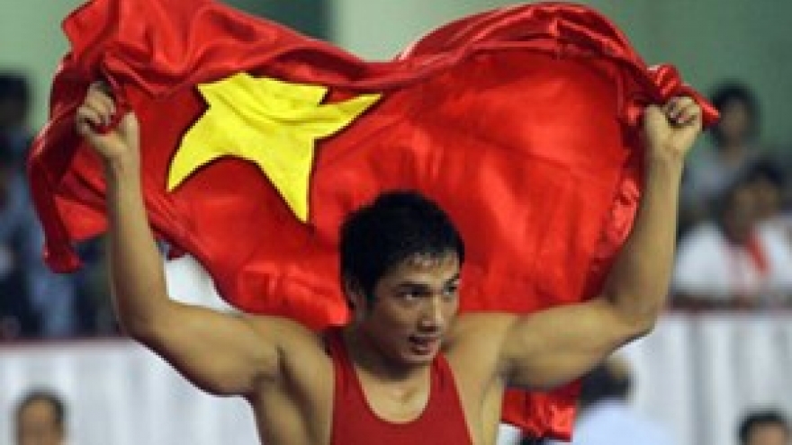 SEA Games 2013: Wrestlers hit target