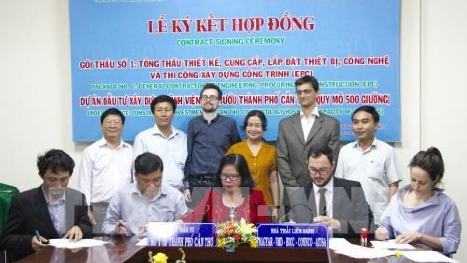 Can Tho oncology hospital building contract signed