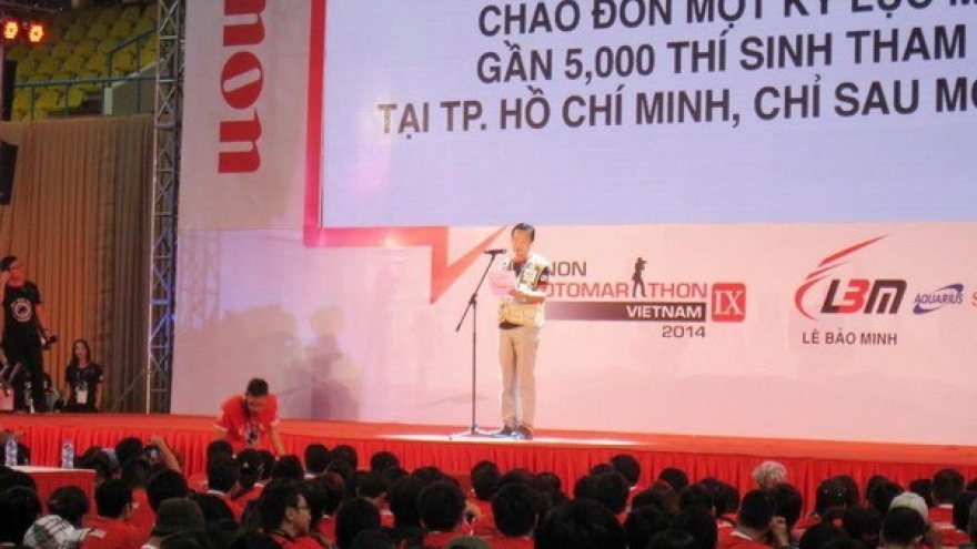 Canon Photomarathon 2014 opens in HCM City