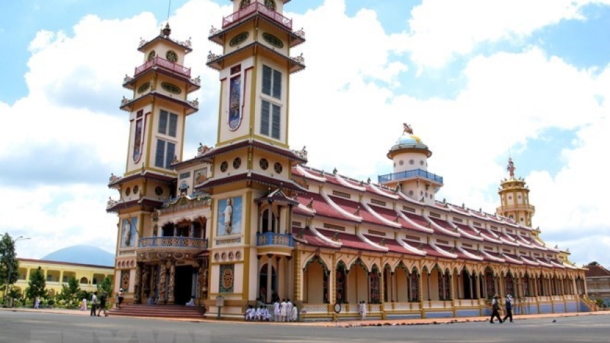 Cao Dai Tay Ninh Church holds annual festival