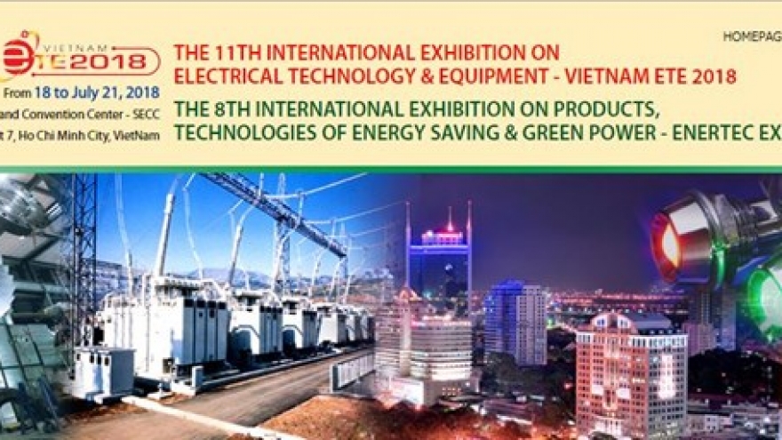 Electrical technology & equipment exhibition to kick off in HCM City