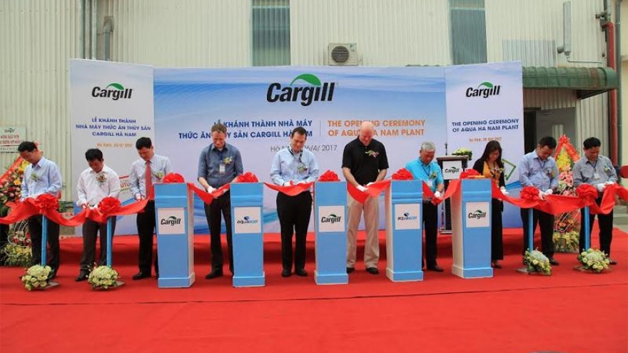 Cargill Vietnam inaugurates new aqua feed line